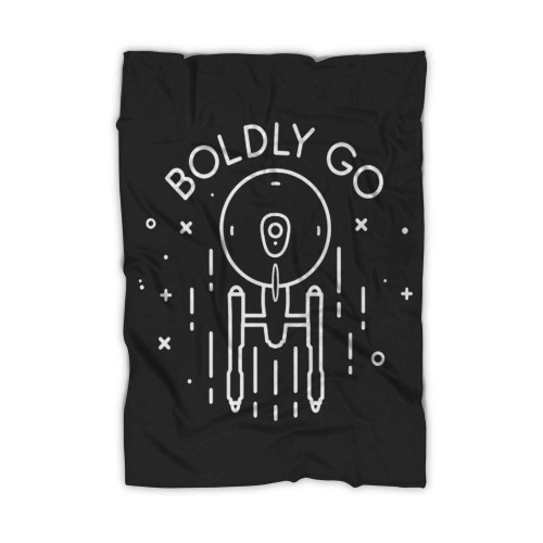 Boldly Go Blanket