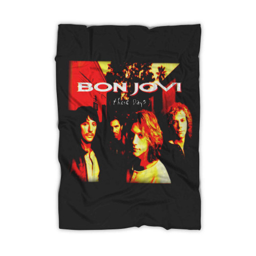 Bon Jovi Live In Concert These Days Blanket
