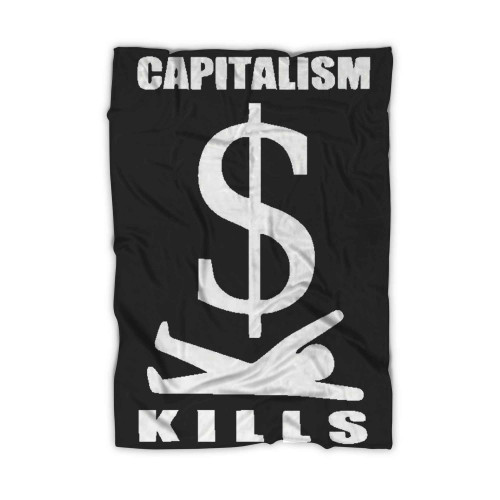 Capitalism Kills Money Blanket