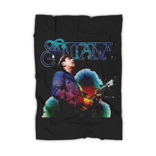 Carlos Santana Guitarist Blanket