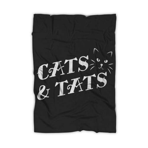Cats And Tats Blanket