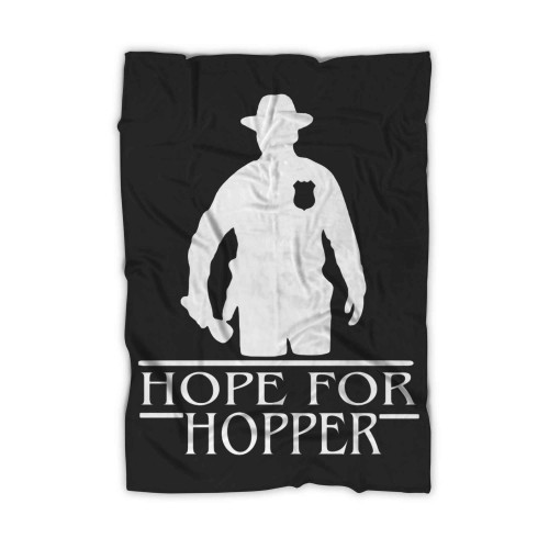 Chief Hopper Stranger Things Blanket