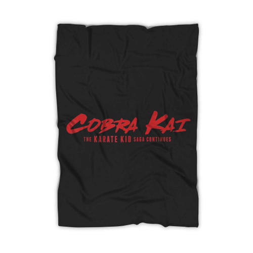 Cobra Kai The Karate Kid Saga Continues Graphic Blanket