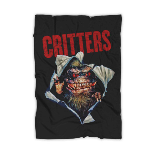 Critters Movie Krites Rip Out Style Blanket