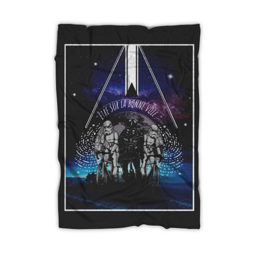 Darth Vader Be On The Right Milky Way Blanket