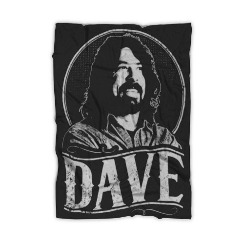 Dave Grohl Tribute American Fight Rock Band Blanket