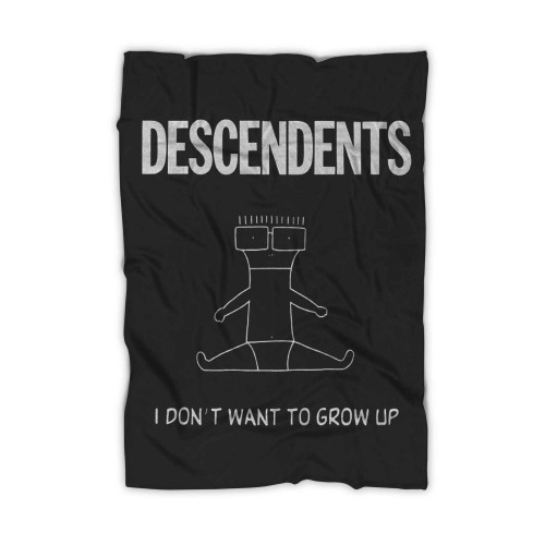 Descendents Band American Punk Rock Hardcore Punk Music Band I Dont Want To Grow Up Blanket