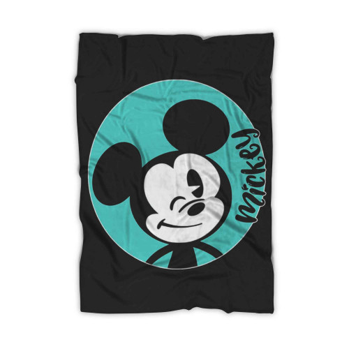 Disney Mickey Mouse Winking Blanket