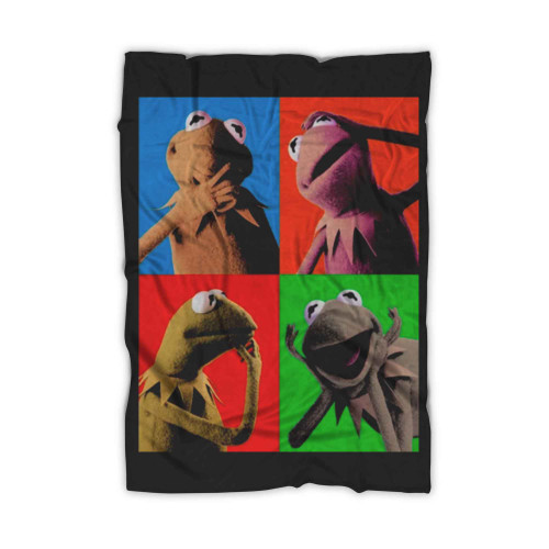 Disney The Muppets Kermit The Frog Pop Blanket