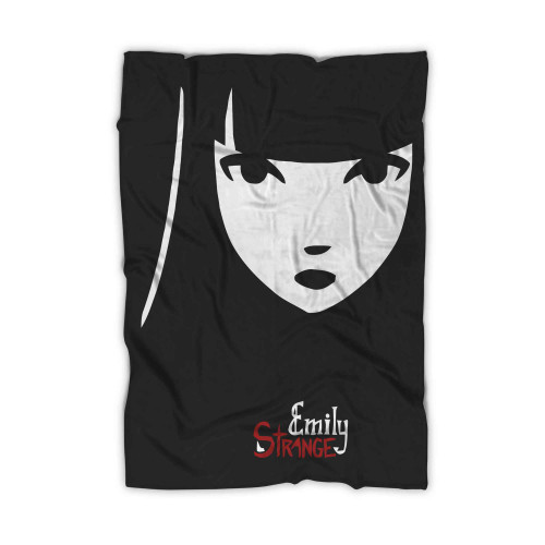 Emily The Strange Emilys Face Blanket