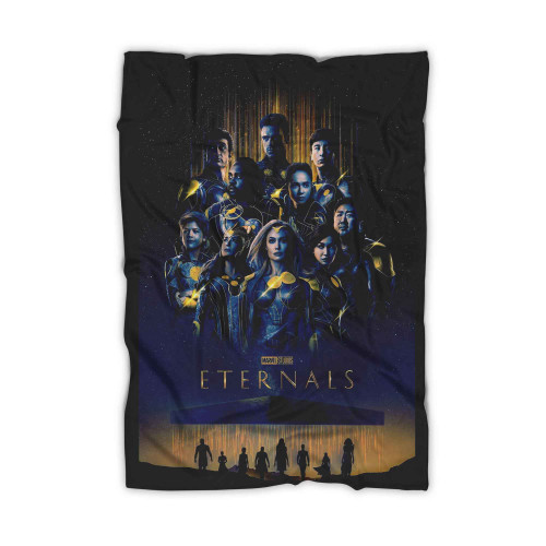 Eternals 2021 Silk Movie Blanket