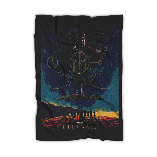 Eternals 2021 Silk Movie 3 Blanket