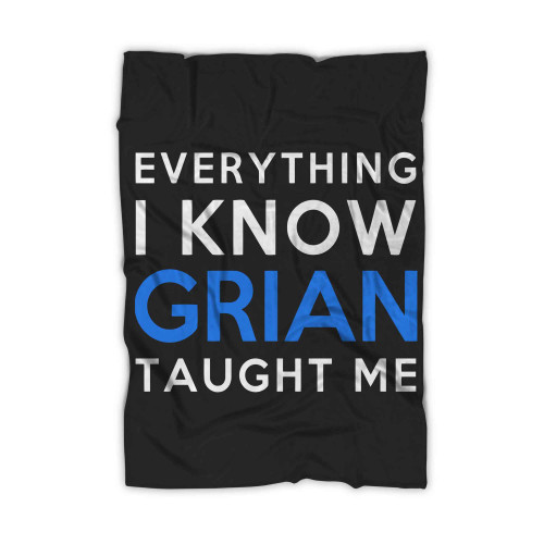 Everything I Know Grian Blanket