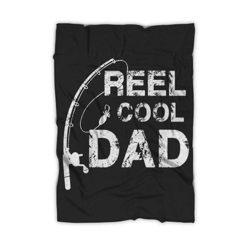 Fathers Day Ideas Reel Cool Dad Fishing Daddy Blanket