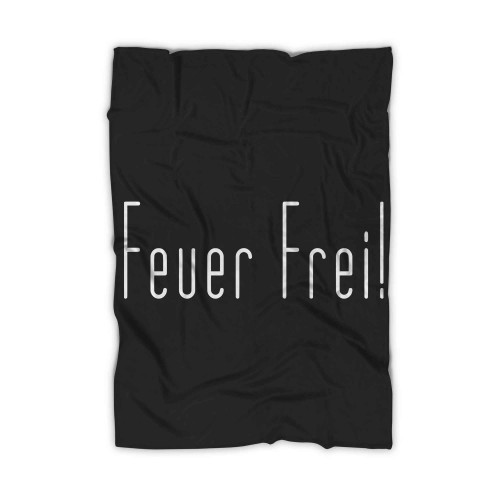 Feuer Frei Blanket