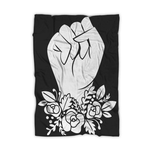 Floral Fist Blanket