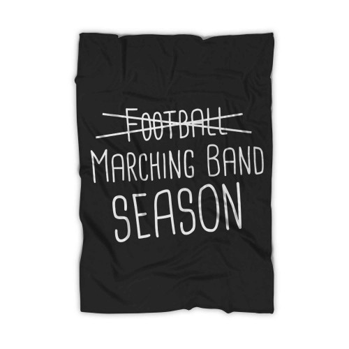 Football No Marching Band Season Blanket