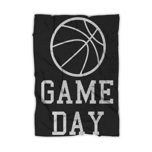 Game Day Basketball Blanket