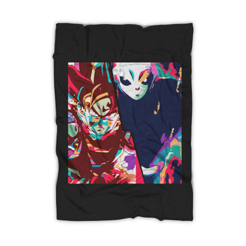 Goku Vs Jiren Blanket