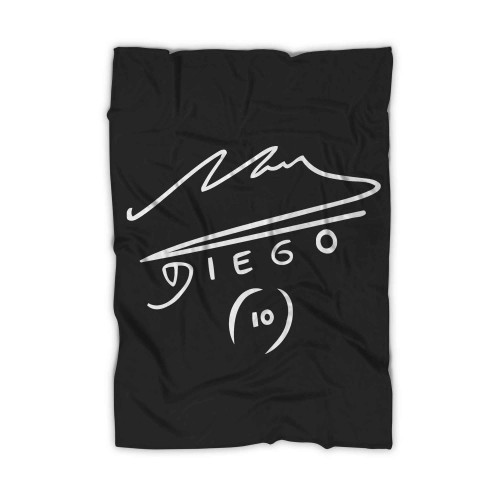 Goodbyed Diego Maradona Blanket