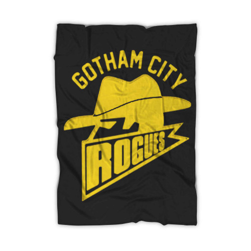 Gotham City Rogues Football Batman Dark Blanket