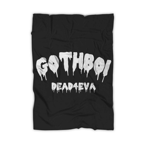 Gothboi Goth Dark Deadaeva Blanket