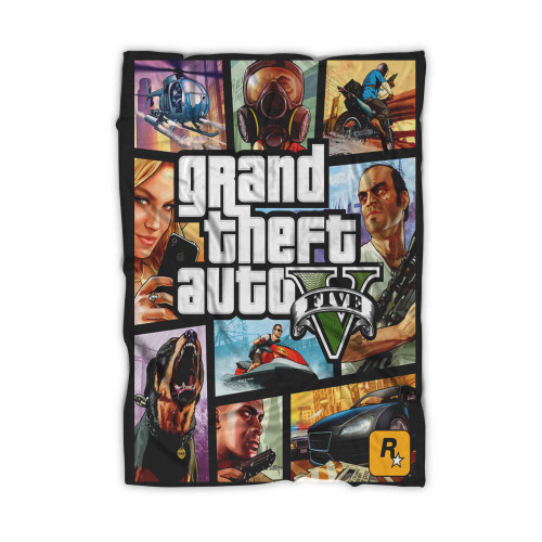 Grand Theft Auto Gta 5 Blanket