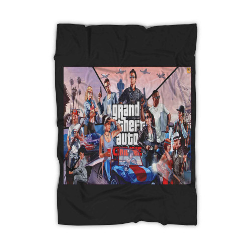 Grand Theft Auto Gta 5 Online Blanket
