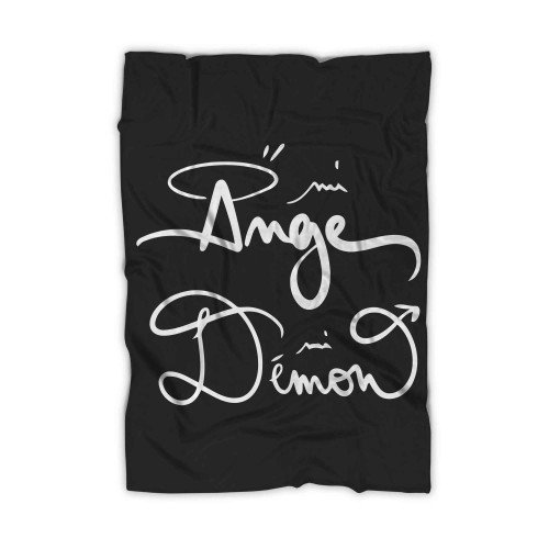 Half Angel Half Demon Blanket Half Angel Half Demon Blanket