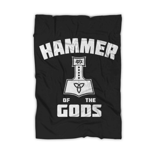 Hammer Of The Gods Norse Odin Viking Ragnarok Valhalla Blanket