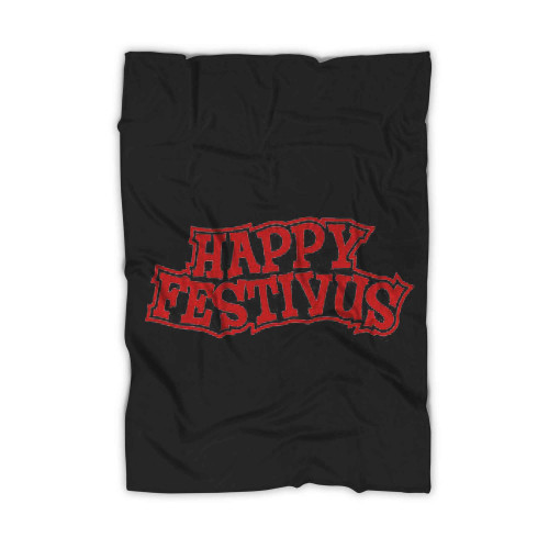 Happy Festivus Seinfeld Costanza Christmas Blanket