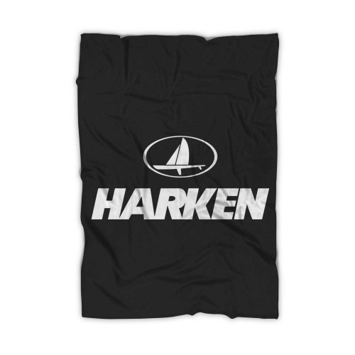 Harken Boats Logo Blanket