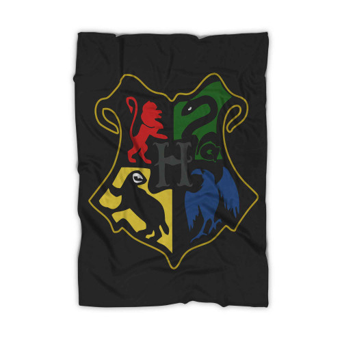 Harry Potter Hogwarts Crest Blanket