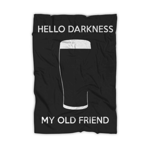 Hello Darkness My Old Friend Blanket