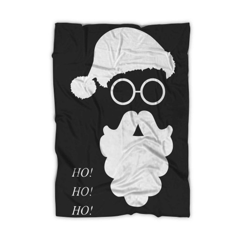 Ho Ho Ho Santa Blanket