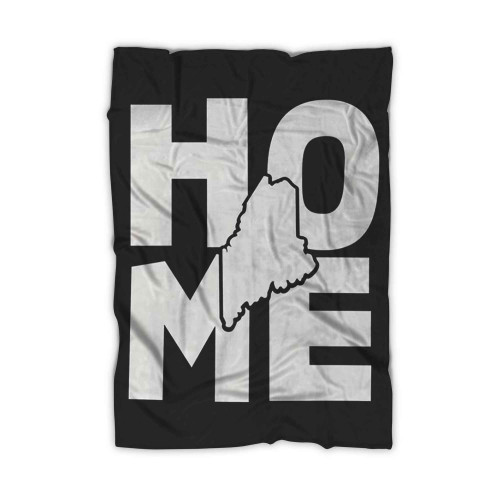 Home Maine Caps Hometown United States Native Blanket