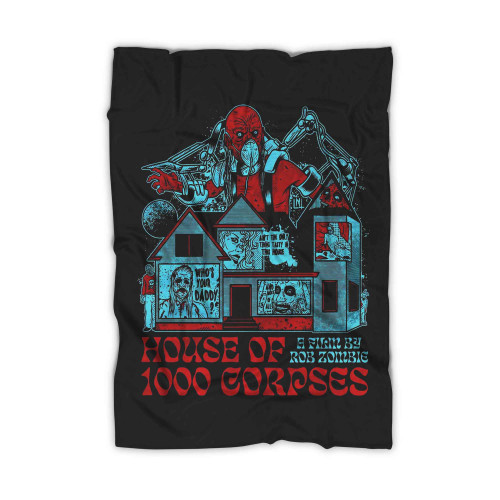 House Of 1000 Corpses Rob Zombie Blanket