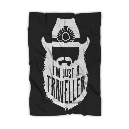 I'm Just A Traveller Chris Stapleton Blanket