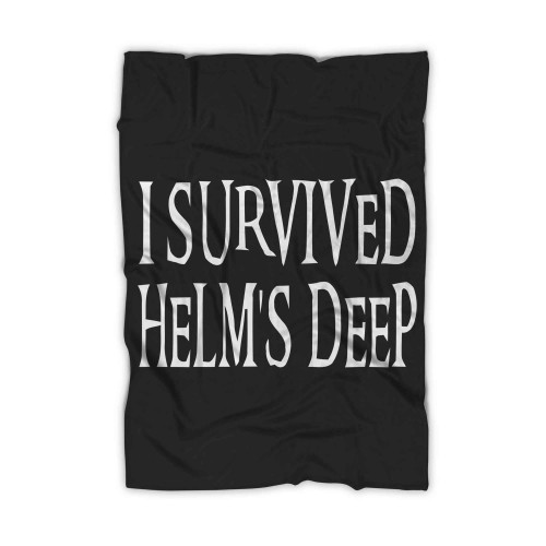 I Survived Hekm Deep Blanket
