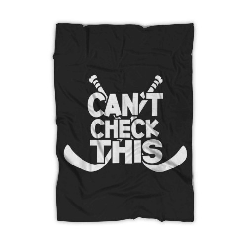 Ice Hockey Player Cant Check This Funny Hockey Pillow Case Cover