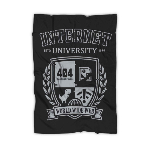 Internet University Est 1989 Blanket