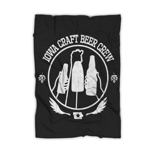 Iowa Craft Beer Crew Blanket