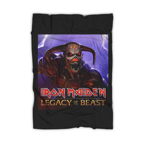 Iron Maiden Legacy Of The Beast Cro Blanket