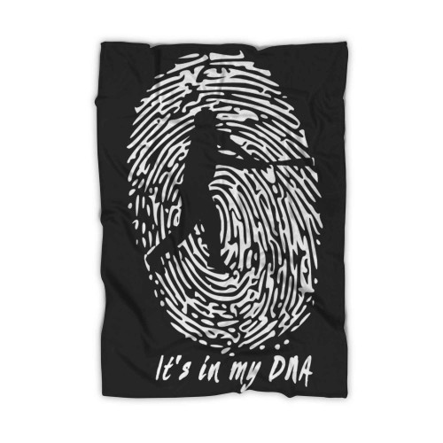 It S In My Dna Gift For Baseball Players Blanket
