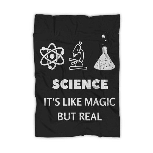 Its Like Magic But Realfunny March For Science March Blanket