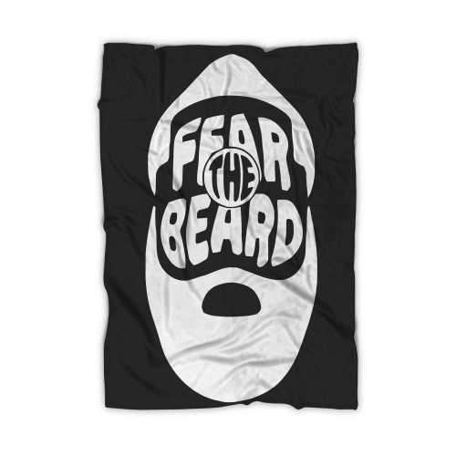James Harden Fear The Beard Blanket