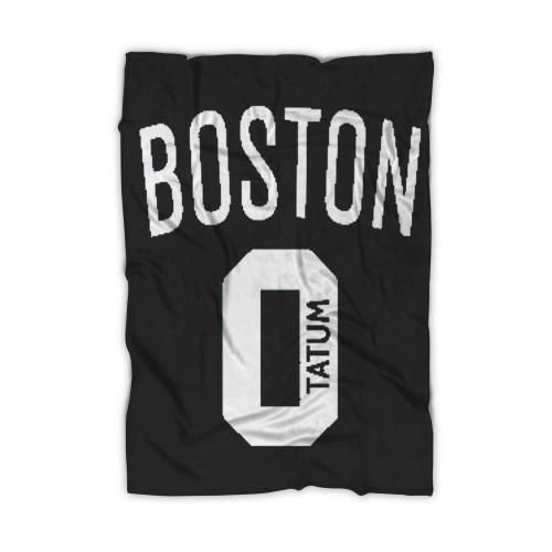 Jayson Tatum Boston 1 Blanket