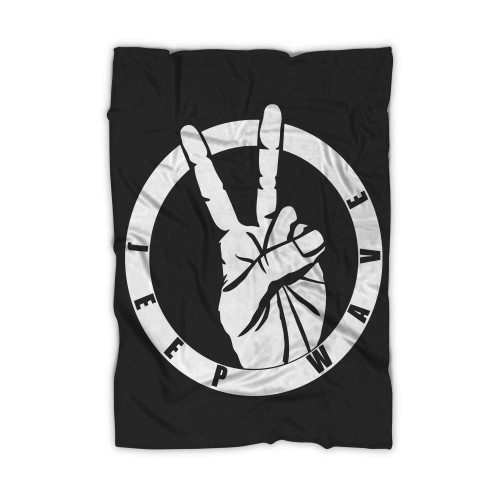 Jeep Wave Peace Blanket