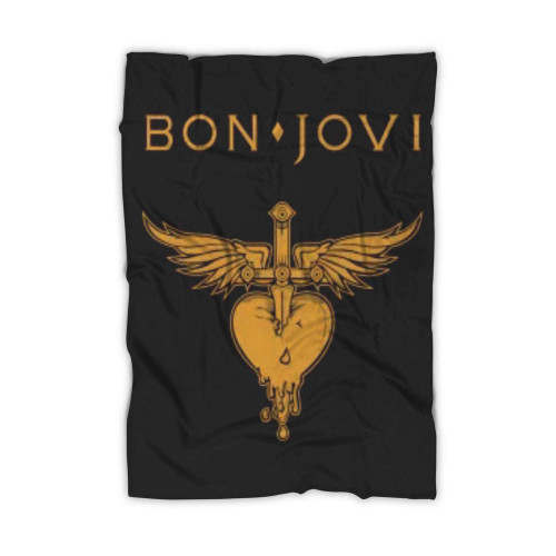Jon Bon Jovi American Rock Band Concert Blanket