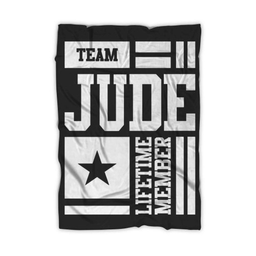 Jude Personalized Name Birthday Blanket